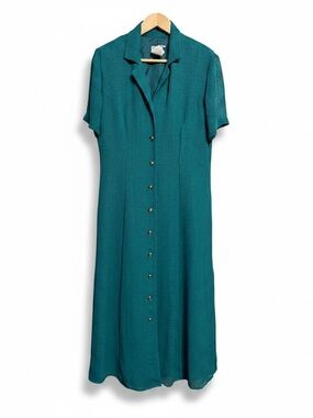 Vintage ⭐️ Miss Dorby Teal Dress